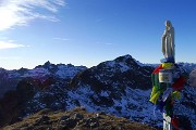 Monte Madonnino da Valgoglio ad anello il 17 dicembre 2015